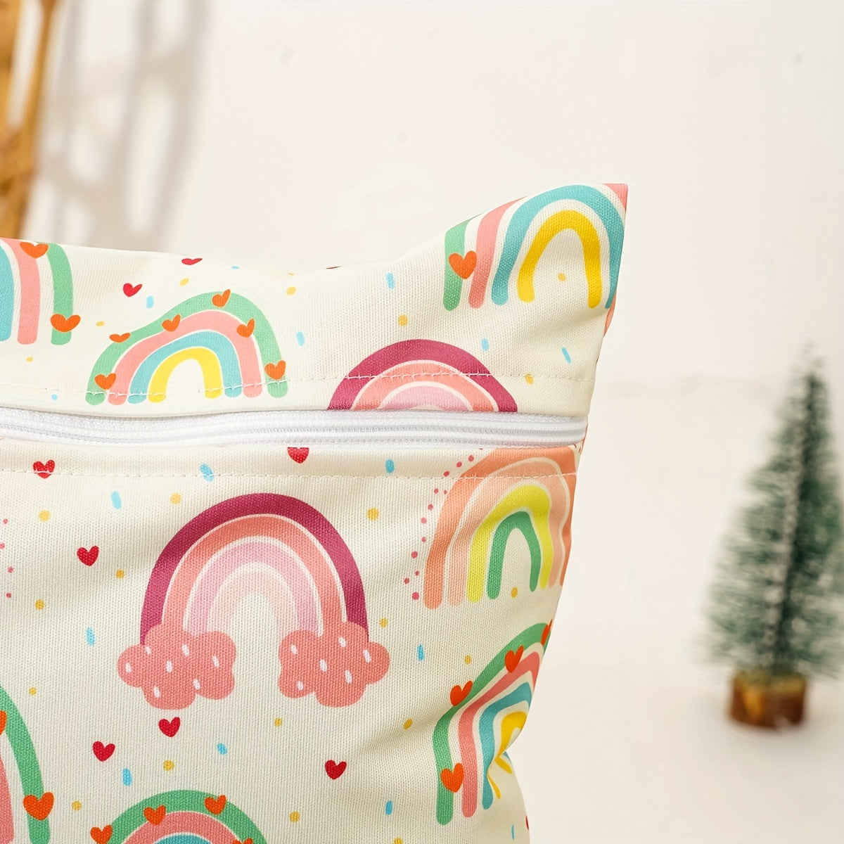 Waterproof Wet Dry Bag for Swimsuits and Gym Gear Reusable Polyester Zipper Travel Beach