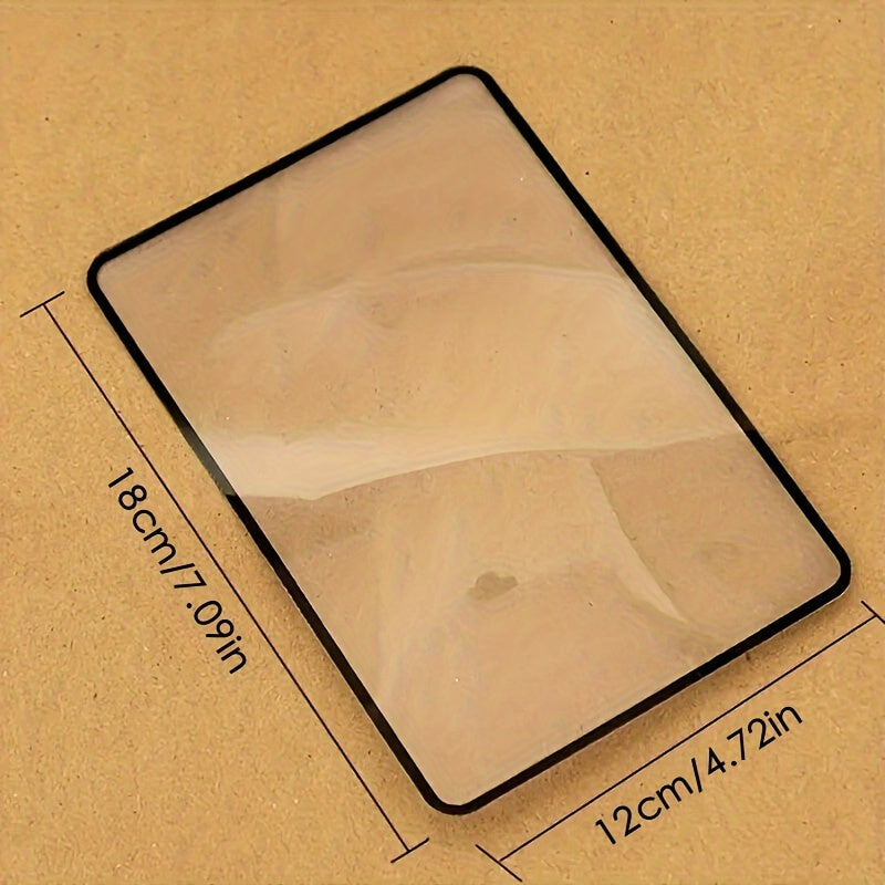 Увеличитель страниц книги, 180x120 мм, ультратонкий ПВХ.