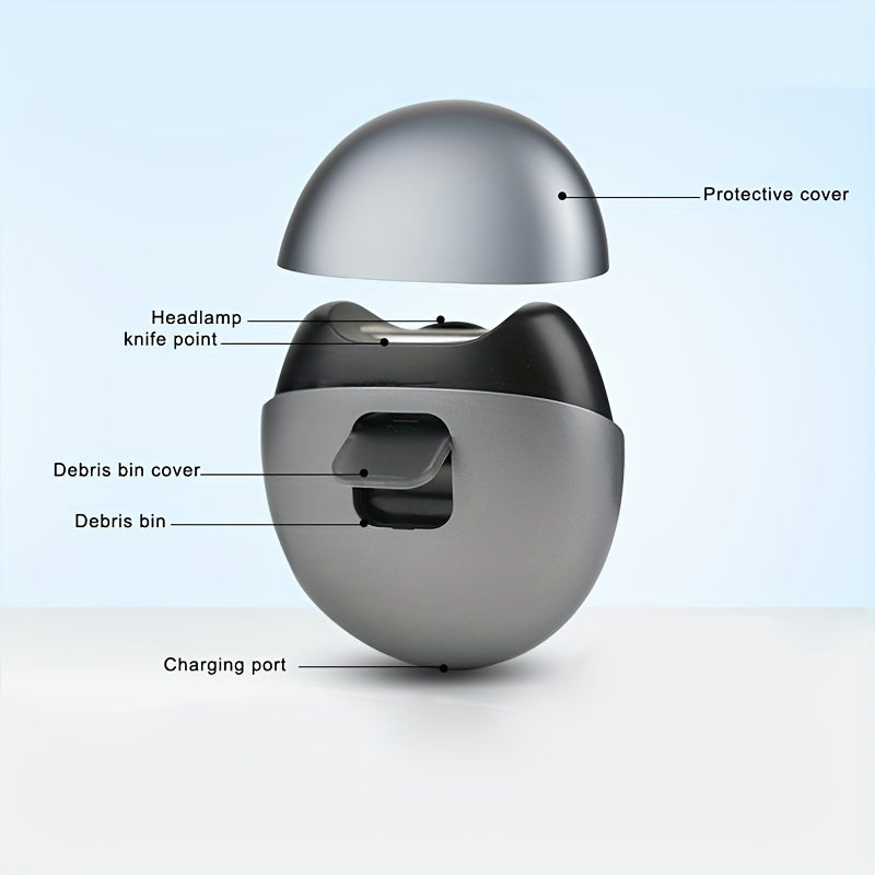 Electric Nail Clipper with USB Charging Rechargeable Lithium Battery Manicure Pedicure Smooth Cutting