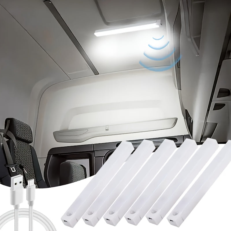 Indoor Motion Sensor Cabinet Light Wireless Magnetic USB Rechargeable for Closet