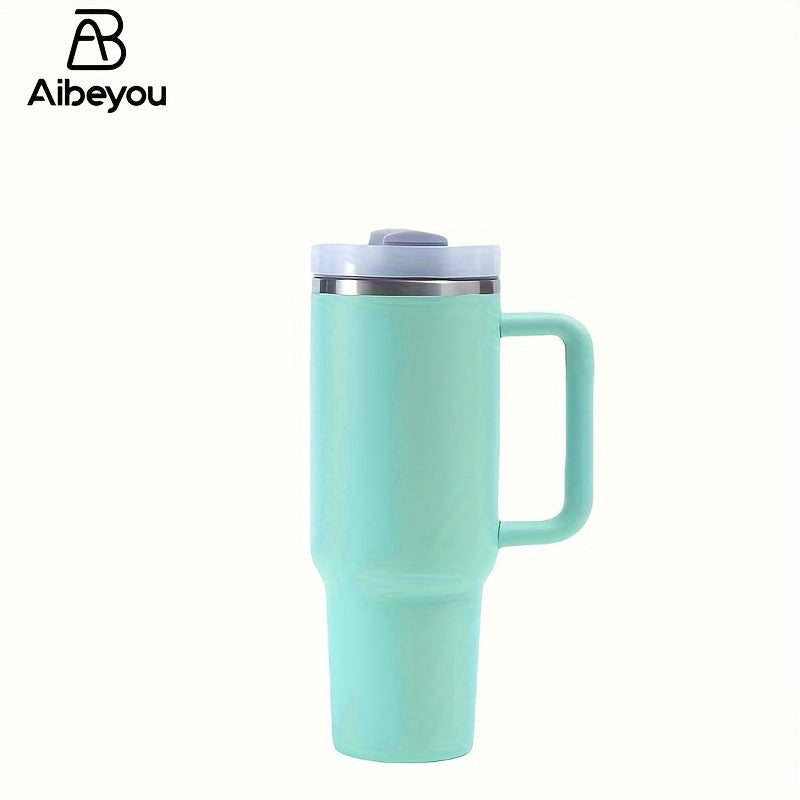 Insulated Stainless Steel Travel Mug 30oz Double-Layer Leak-Proof Hot Cold