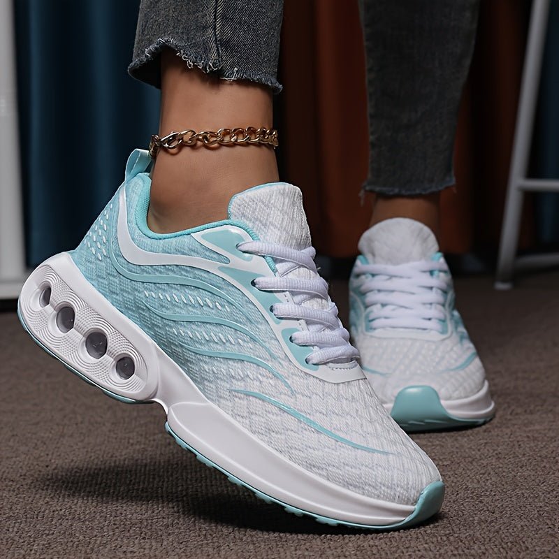 Women’s Air Cushion Sneakers Low-Top Running Shoes Breathable Casual
