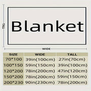 Plaid Flannel Pet Blanket for Dogs and Cats Soft Polyester Warm Travel Christmas Gift