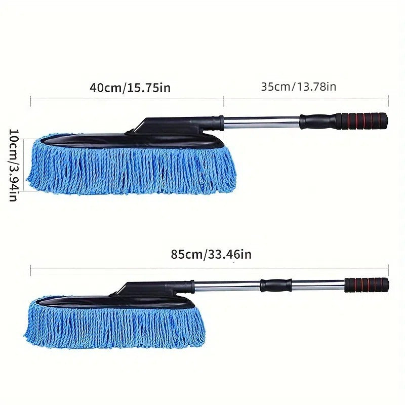 Nanofiber Car Wash Mop Extendable Microfiber Car Cleaning Tool