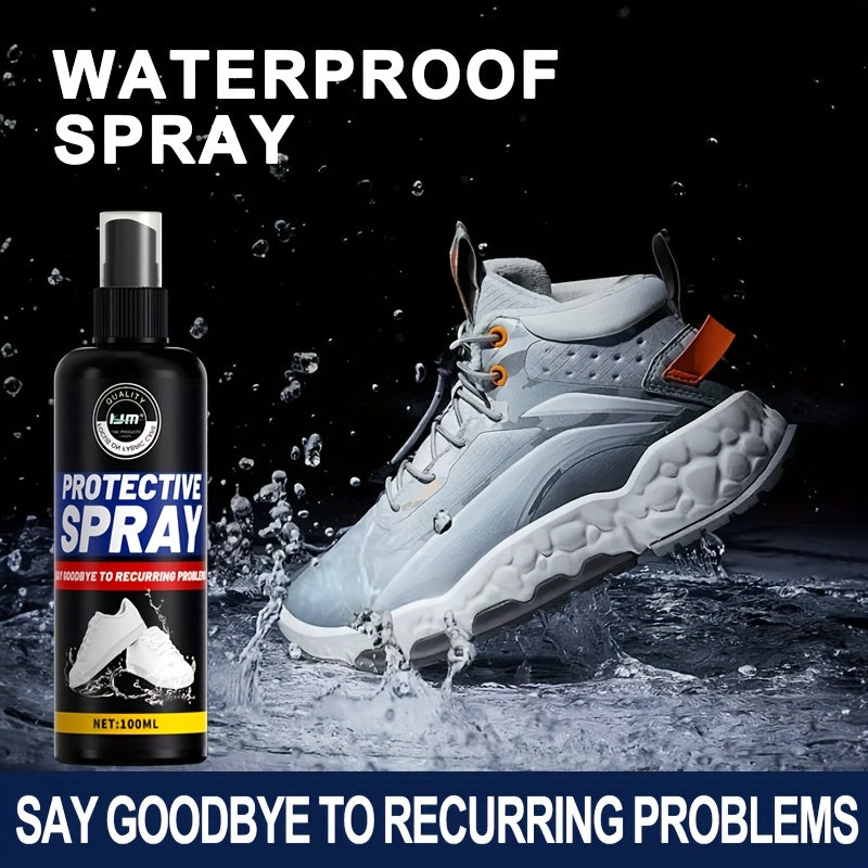 Waterproof Spray 100ml for Jackets Shoes Fabrics Glass Outdoor Protection