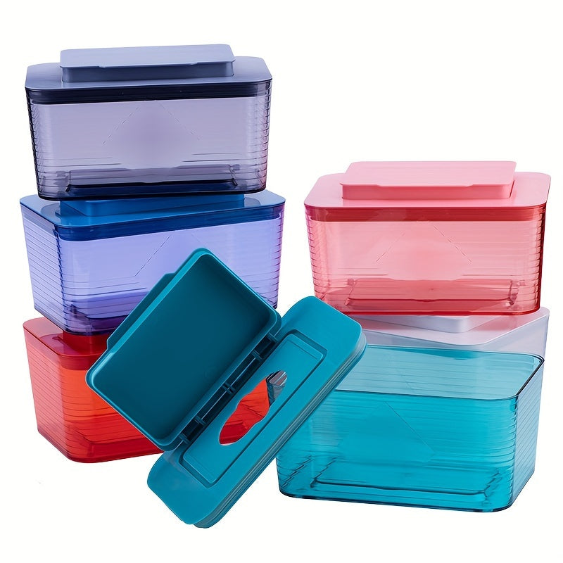 Wet Wipe Dispenser with Seal Holds Plenty of Wipes Easy Refill One Hand Secure Closure