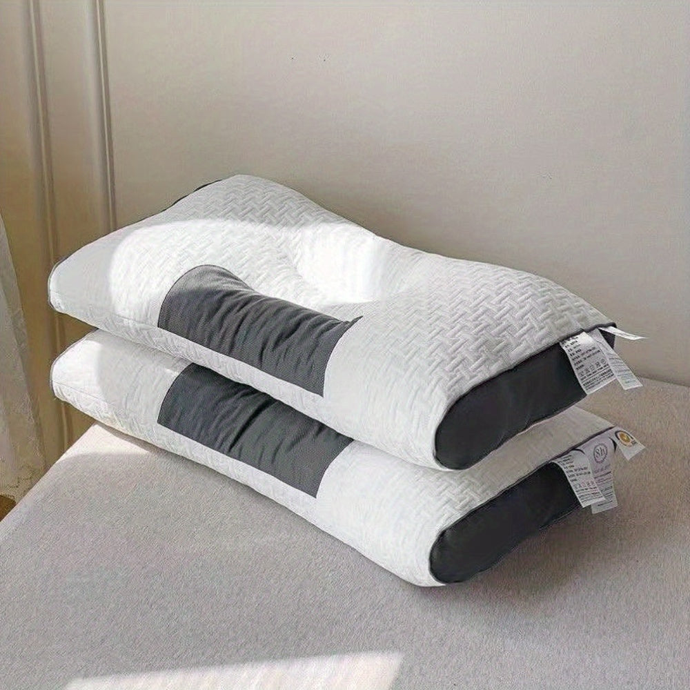 Yelka bo‘lagi uchun o‘rta qattiqlikdagi yostiq to‘plami, yon va orqa uxlovchilar uchun, barcha mavsumlar uchun xotira ko‘piri yoki polyester tolasi