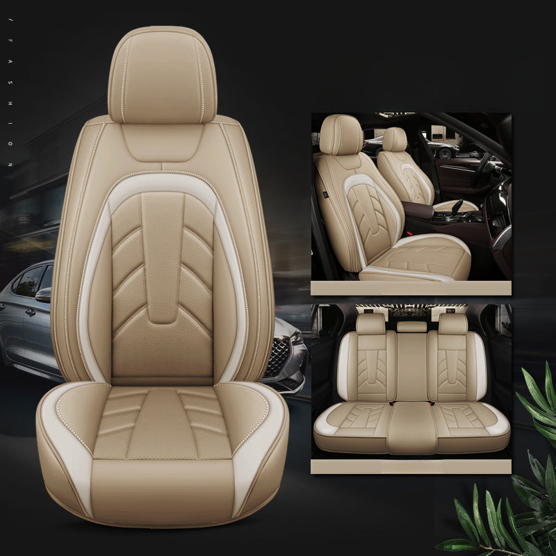 Car Seat Cover Full Coverage Breathable Anti-slip for Sedan Vehicles