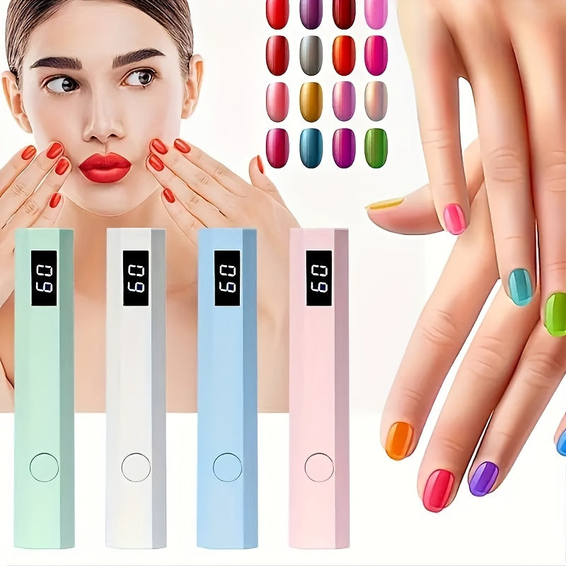 Mini USB LED Nail Dryer for Gel Polish Fast Curing Compact Portable Energy-Efficient