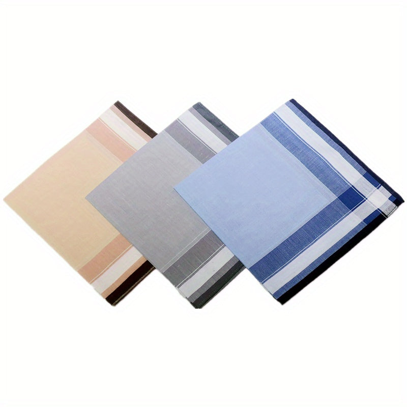 Erkaklar uchun klassik sharf to'plami 3, 6, 12 yoki 18 ta retro terlashga qarshi kvadrat sochiqlar