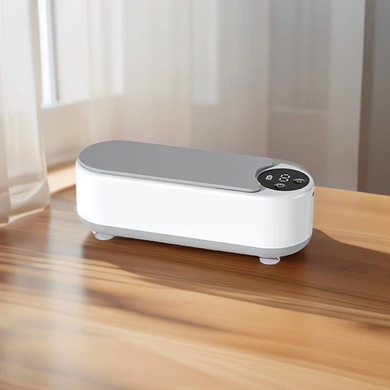 FEIYBA Elektrik Sonic Tozalash Mashinasi: 360° Vibration, USB/Batareya bilan ishlaydigan, Zargarlik buyumlari, Ko'zoynaklar, Tish cho'tkalari, Soat, Makiyaj cho'tkalari uchun Ultra-portativ - Ideal Sovg'a, Oshxona Gadjeti |