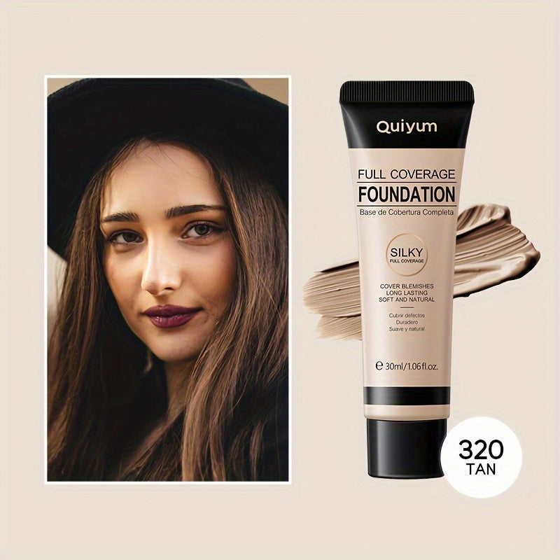 Women Foundation 30ml Full Coverage Matte Oil-Control Concealer