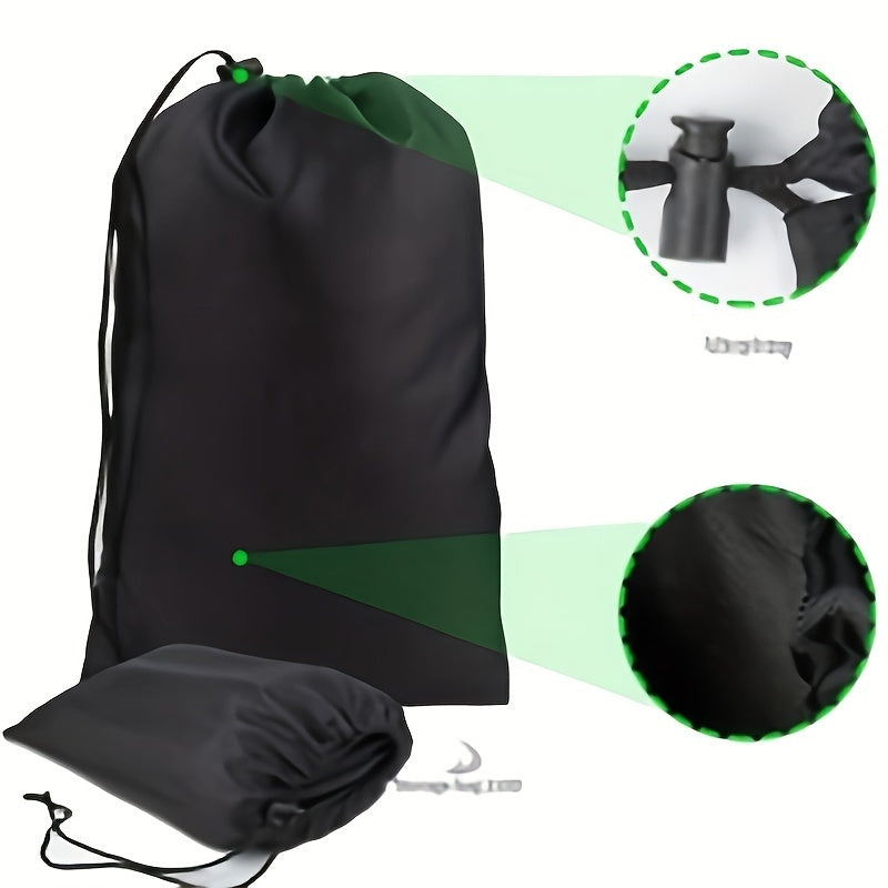 Lawn Tractor Leaf Collection Bag Garden Mower Waste Disposal Pouch