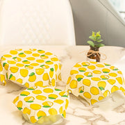 Reusable Beeswax Wraps Set of 3 for Food Storage and Freshness