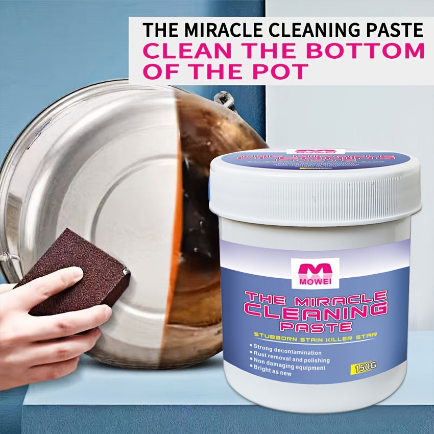 Multi-Purpose Cleaning Paste for RV Kitchen Rust and Grease Removal 70g