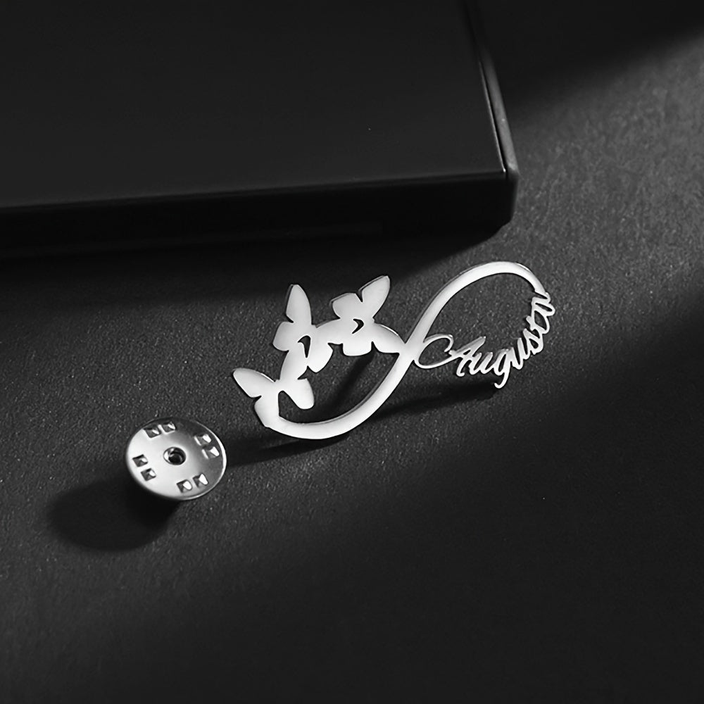 Lifelike Butterfly Brooches Personalized Name Gift for Birthdays Anniversaries Graduations