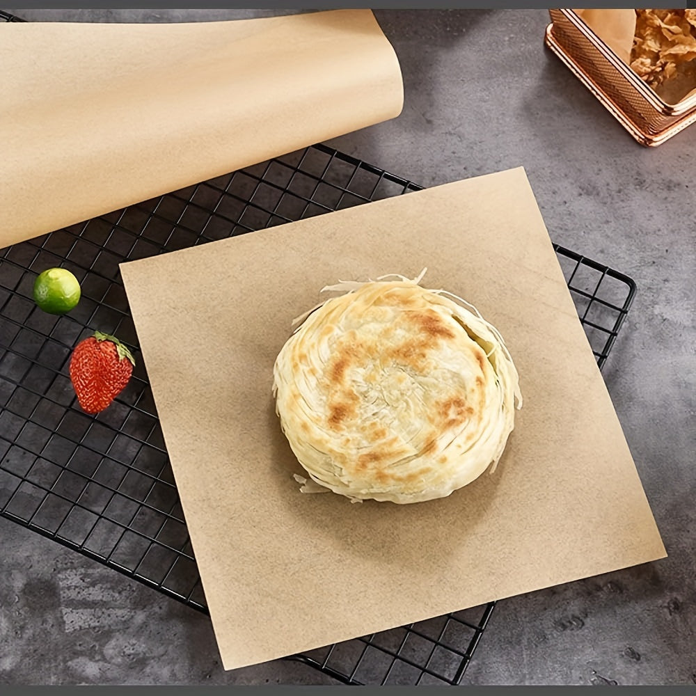 100pcs Non-Stick Wax Paper Sheets for Baking and Baking Separators