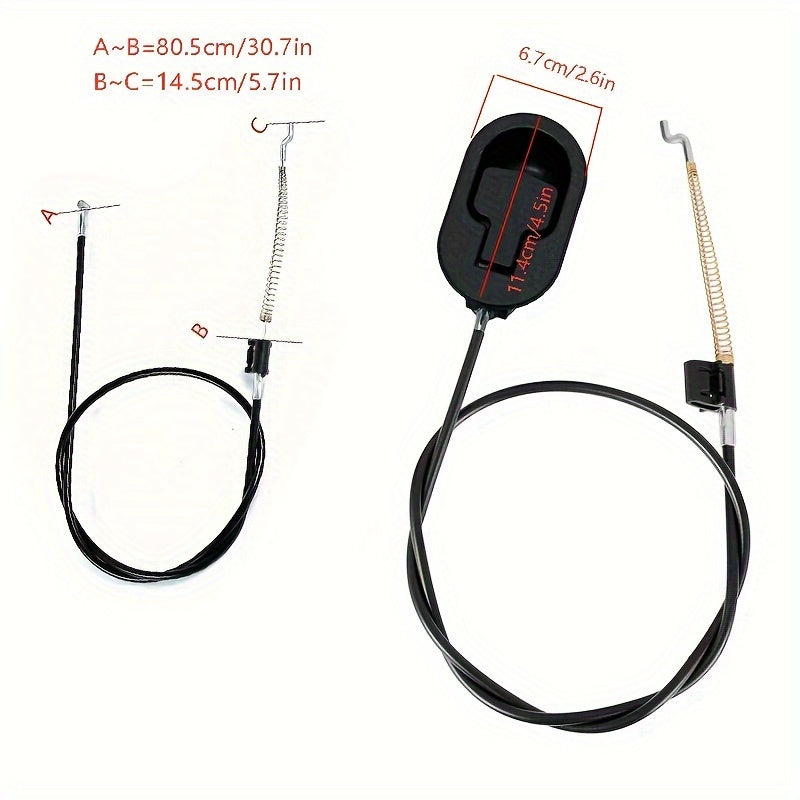 Replacement Folding Sofa Recliner Handle Cable Set for Furniture Repair