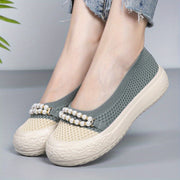 Women's Flat Shoes Summer Candy Color Casual Breathable Lightweight