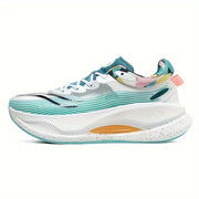 Lightweight Striped Running Shoes for Men and Women Breathable Fabric Rubber Sole Low Top Sneakers for Indoor Outdoor Sports