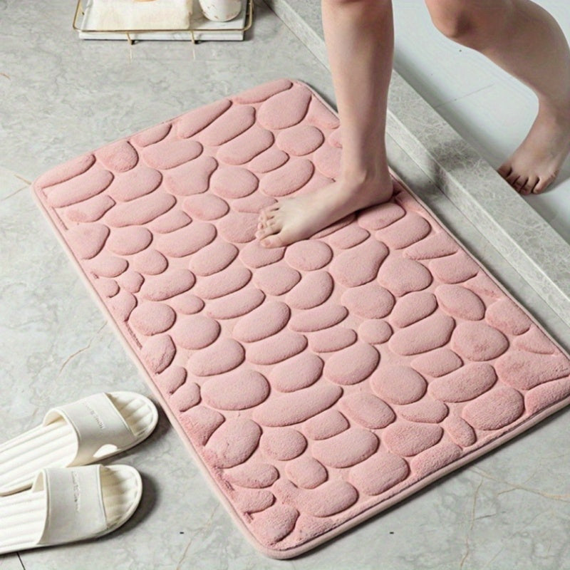 Alfombra de baño lavable a máquina, antideslizante, para ducha, tapete de baño interior, alfombra absorbente