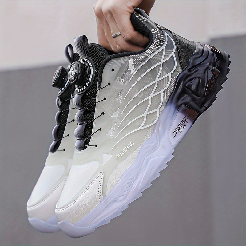 Unisex Casual Non-Slip Sneakers with Thick Sole All-Season EVA TPU