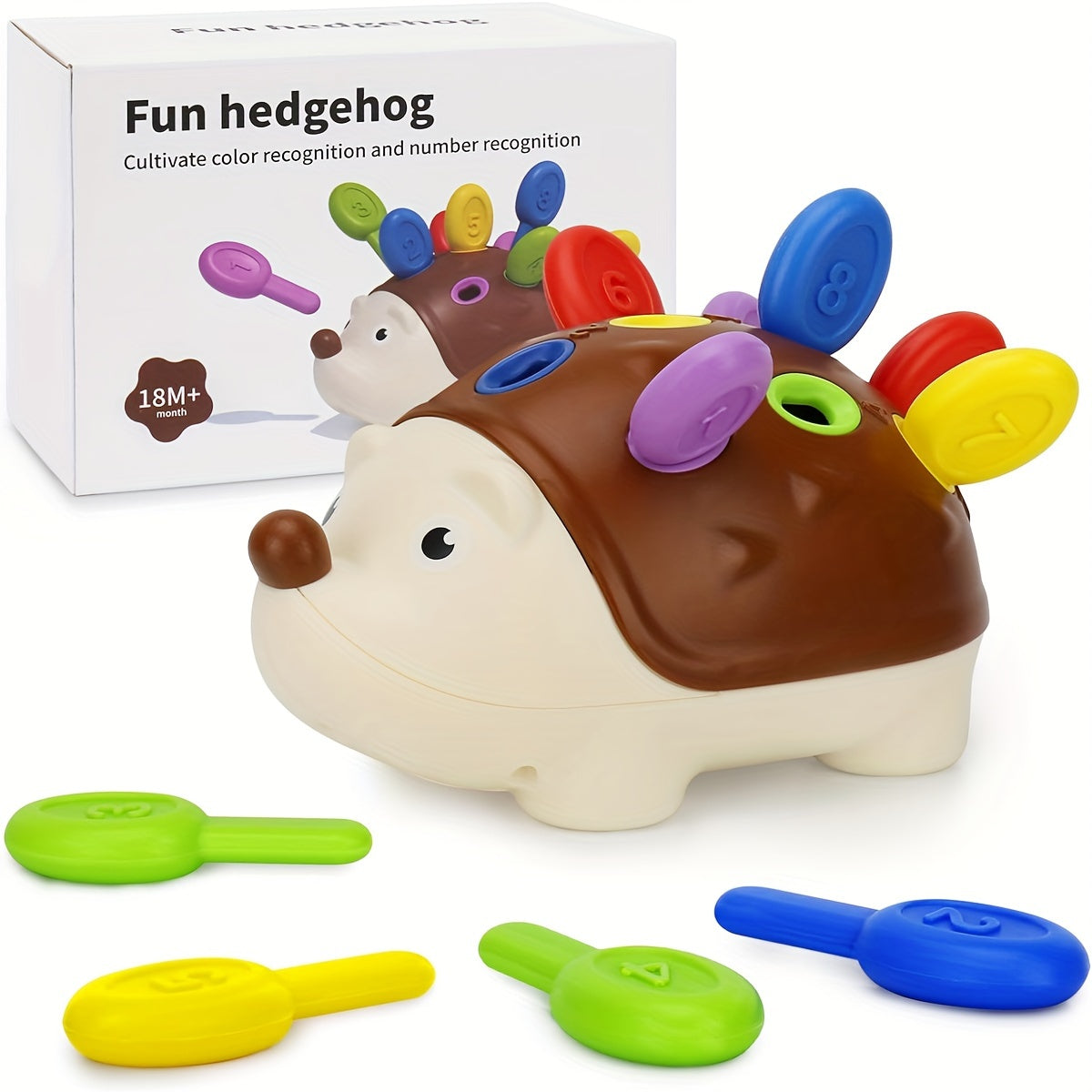 Colorful Plastic Hedgehog Toys for Kids Fine Motor Skill Development Preschool Gifts for Boys and Girls