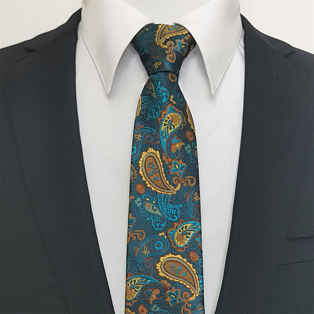 Men's Wedding Tie Zipper Design Business Formal Accessory