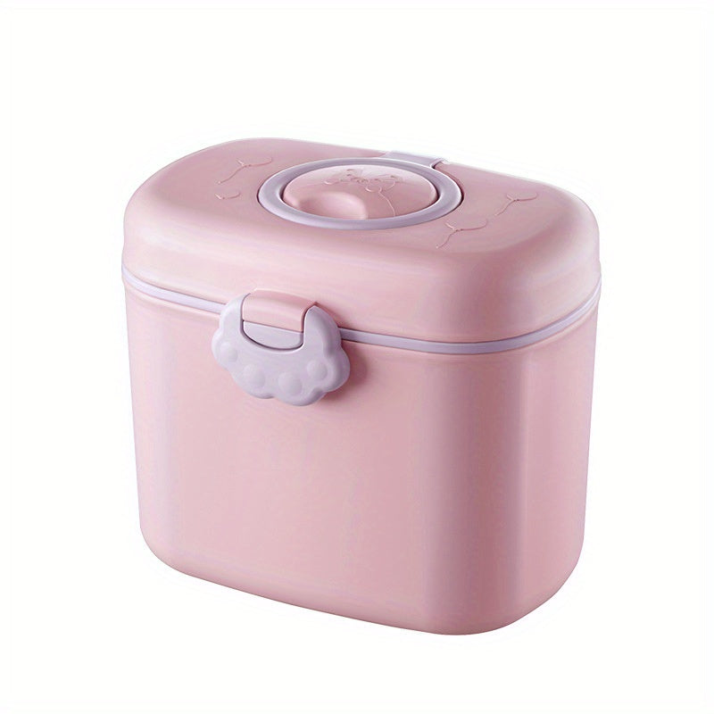 Baby Formula Dispenser with Scoop and Leveller, Non-Spill, 18.6oz Storage, Travel Organizer