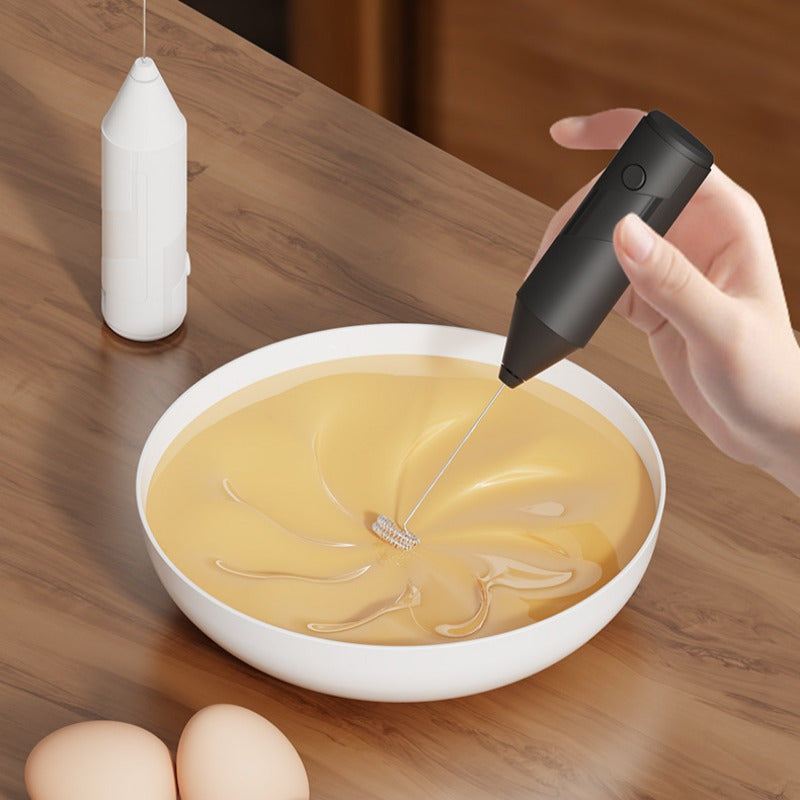 Stainless Steel Handheld Milk Frother for Coffee Cappuccino and Hot Chocolate