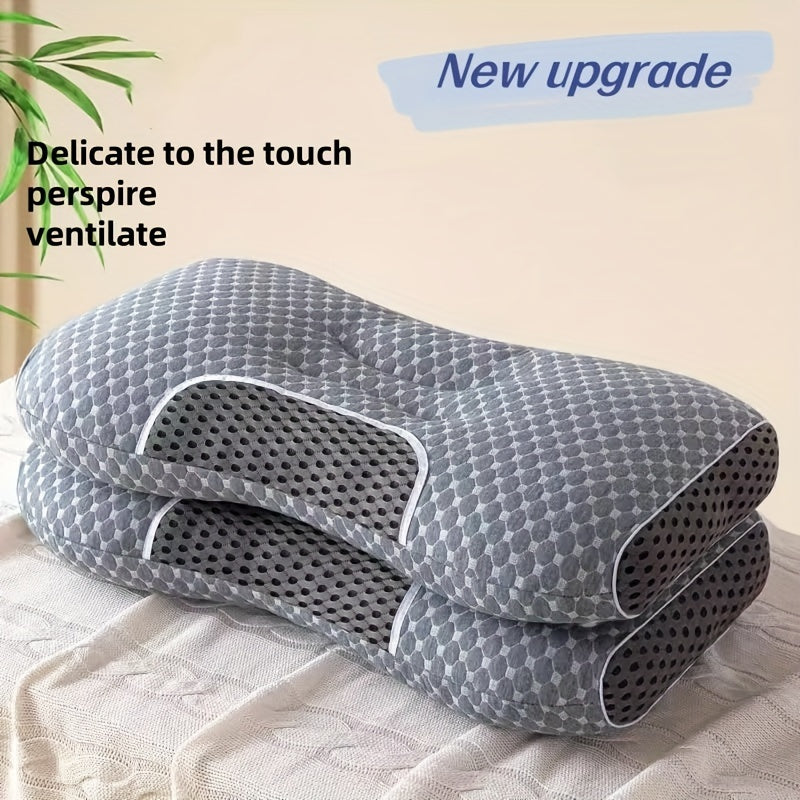 2-to'plam bo'yin shishlari ortopedik qo'llab-quvvatlash yon, orqa, va qorni bilan uxlaydiganlar uchun