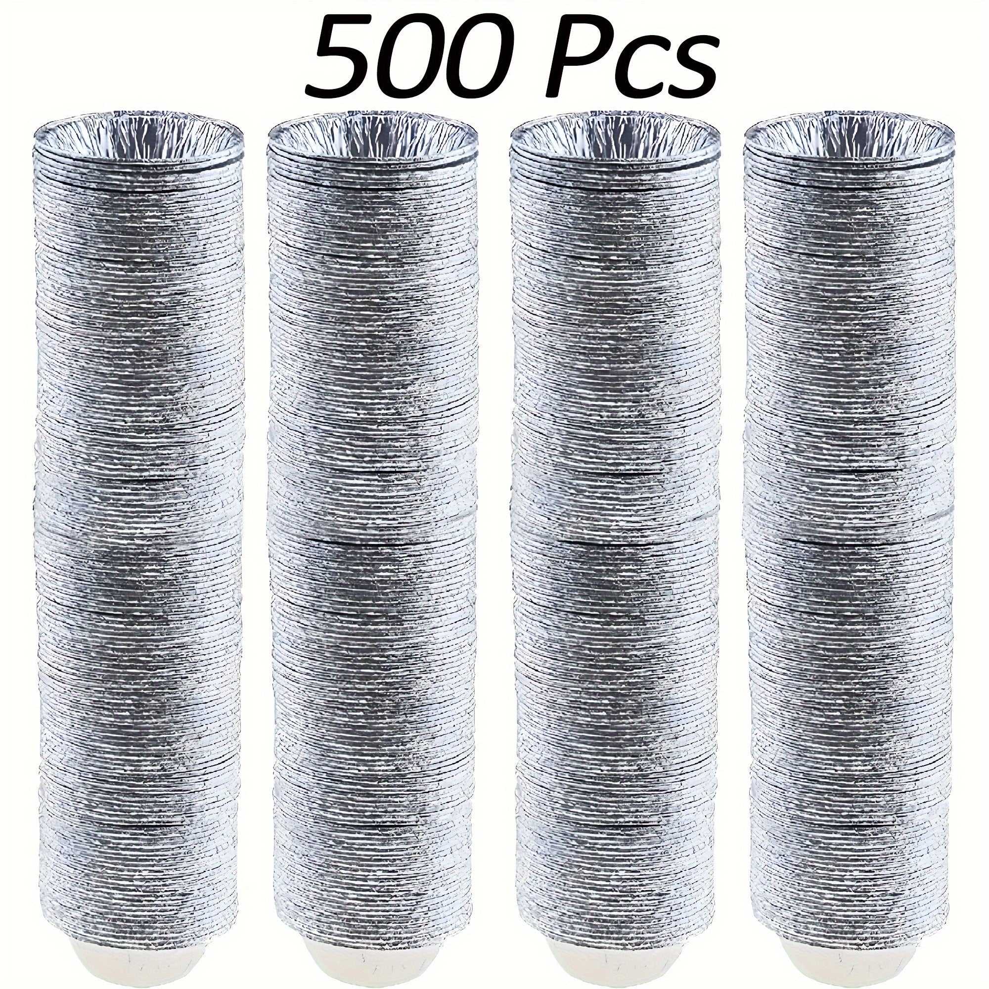 Aluminum Foil Mini Pie Pans 7.62cm Non-Stick Disposable Tart Molds for Baking