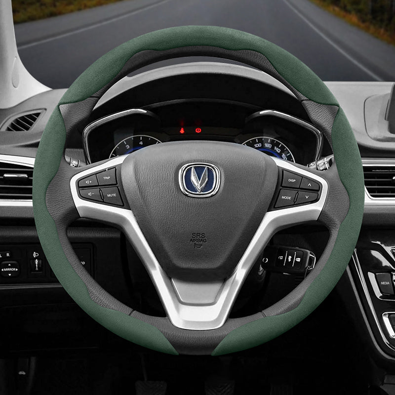 Universal Winter Anti-Slip Ultra-Thin Steering Wheel Cover 2pk 3pk Set