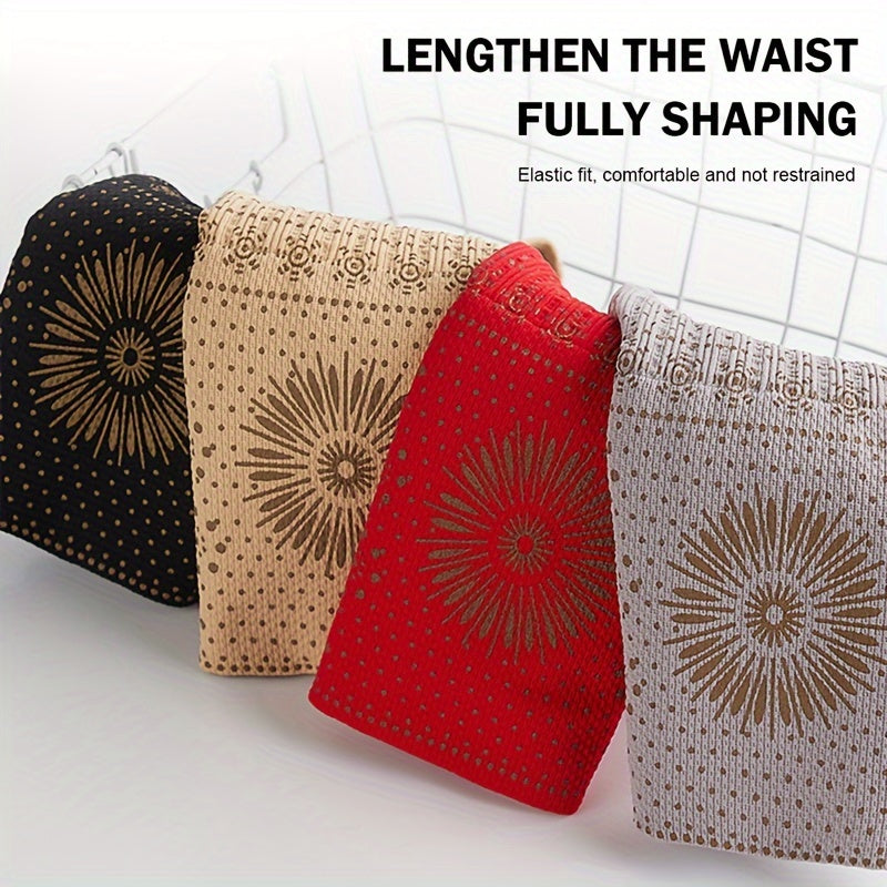 Ayollar uchun tikilmasdan yuqori belli qorin shakllantiruvchi shapelash pantallari nafas oladigan ichki kiyim