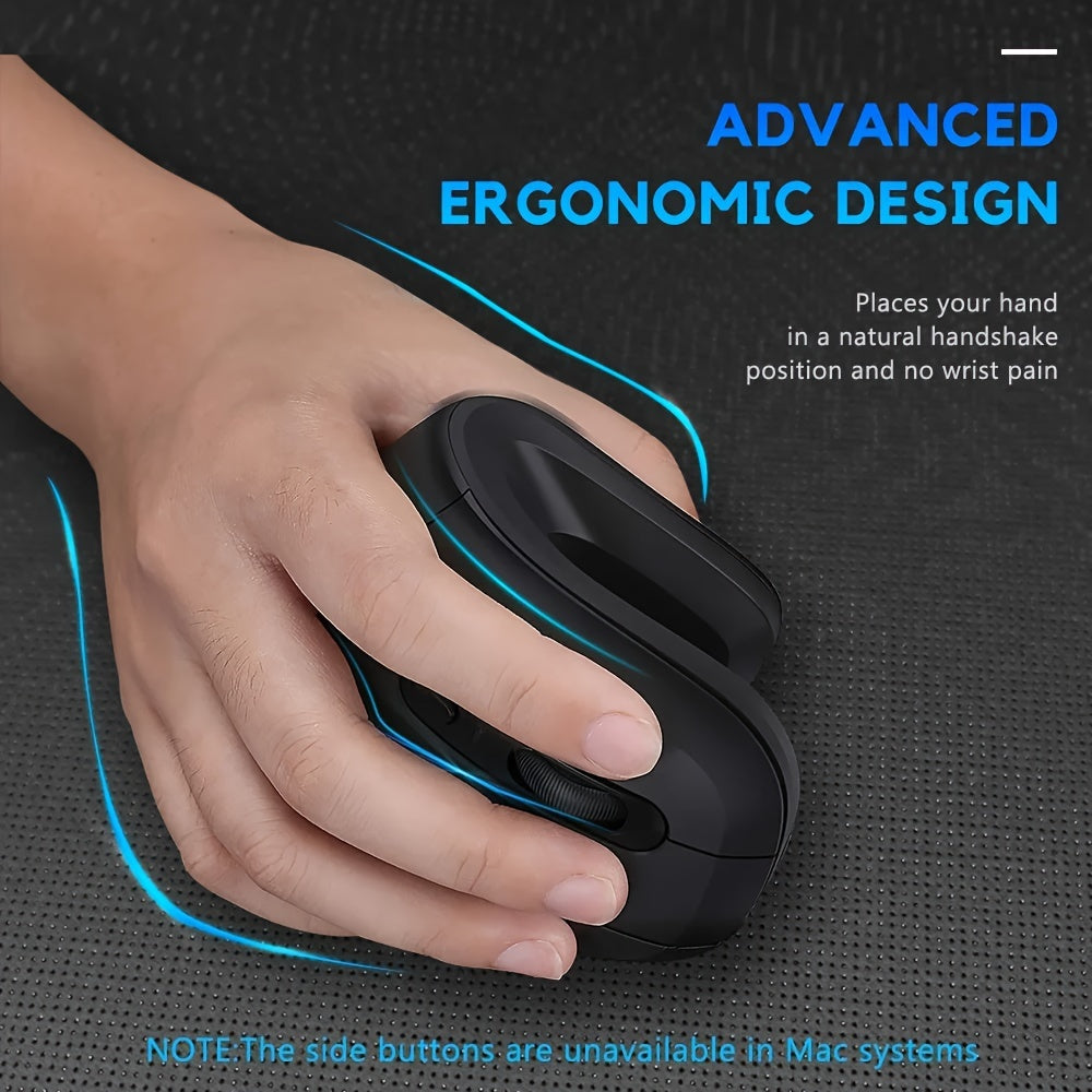 Wireless Gaming Mouse Optical Right-Handed 2.4G Battery-Powered for Windows XP
