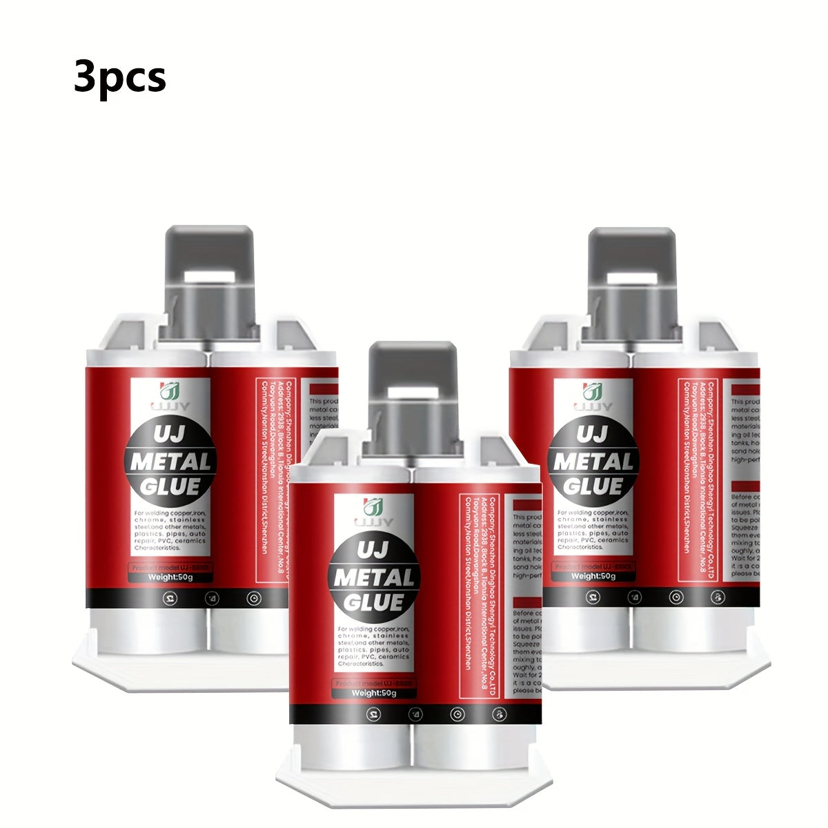 Red Metal Adhesive Gel Waterproof for Automotive Repairs Welding and Bonding