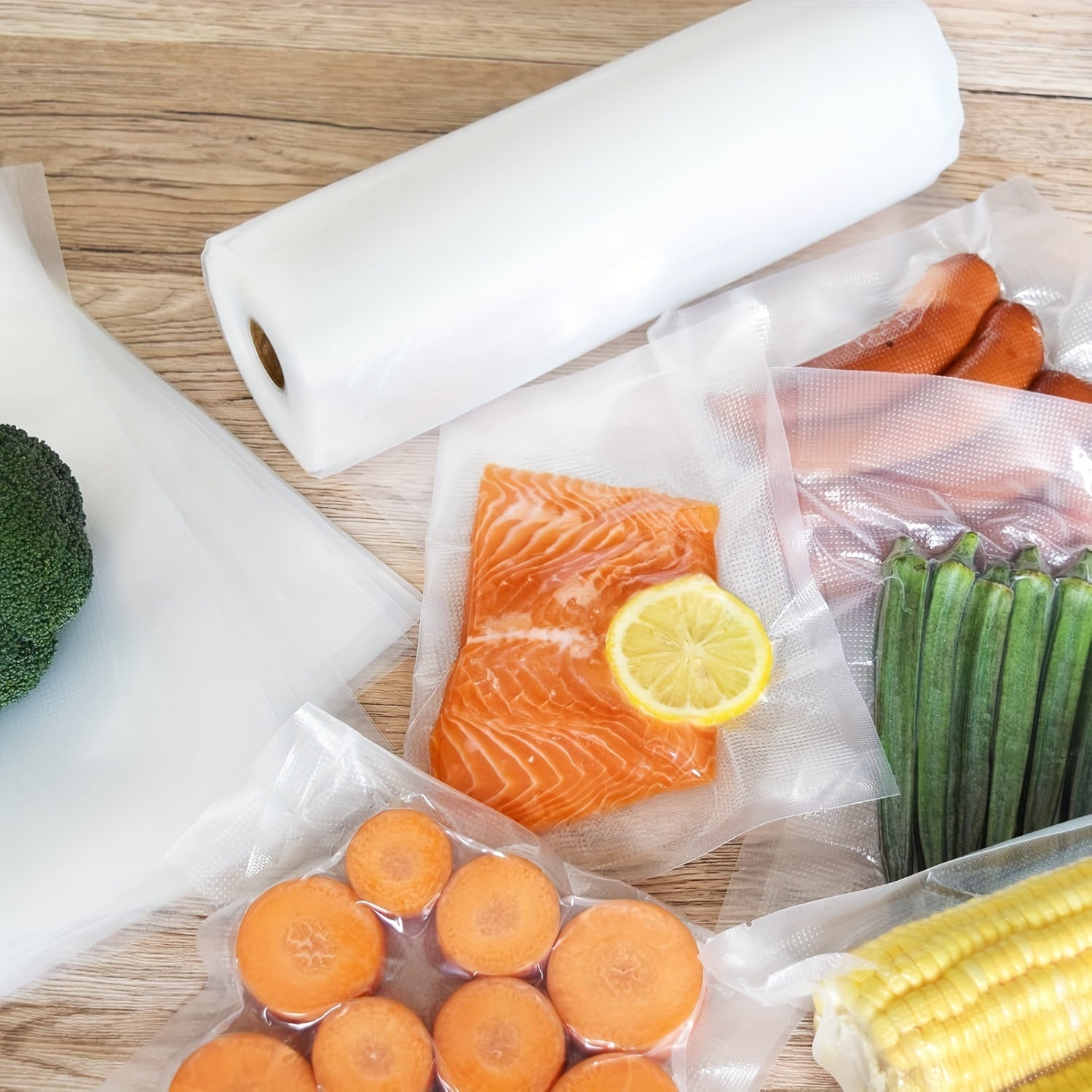 5-Pack BPA-Free Vacuum Sealing Bags 28cm x 50cm Food Storage Preservation