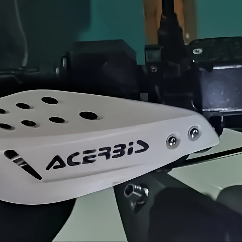 Off Road Motorcycle Hand Guards Carbon Fiber Look Dual-Sided Protective Shields for Dirt Bikes