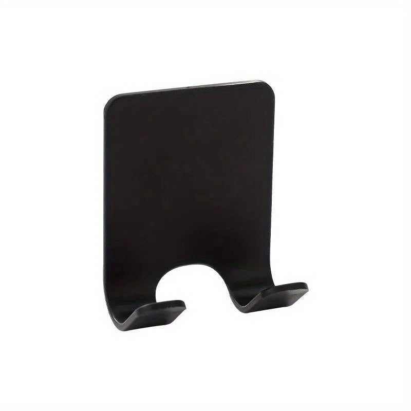 Adhesive Razor Holder Wall Mounted Bathroom Organizer Black 1/3/5 Pcs