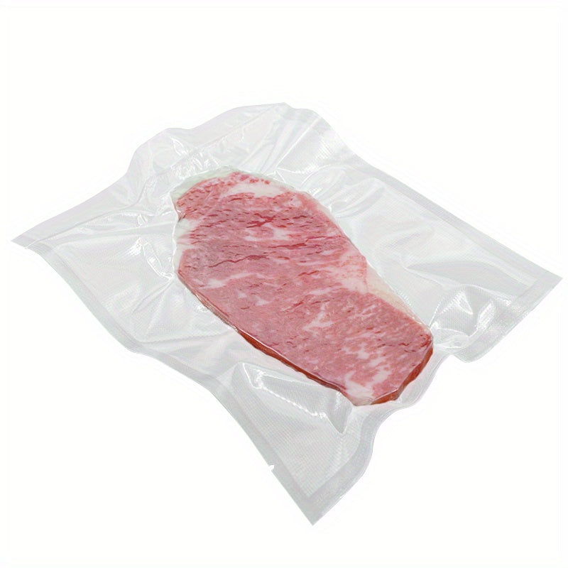 Qayta ishlatiladigan oziq-ovqat saqlash vakuumli qoplar 100 ta paket, yangi saqlash va tartib uchun