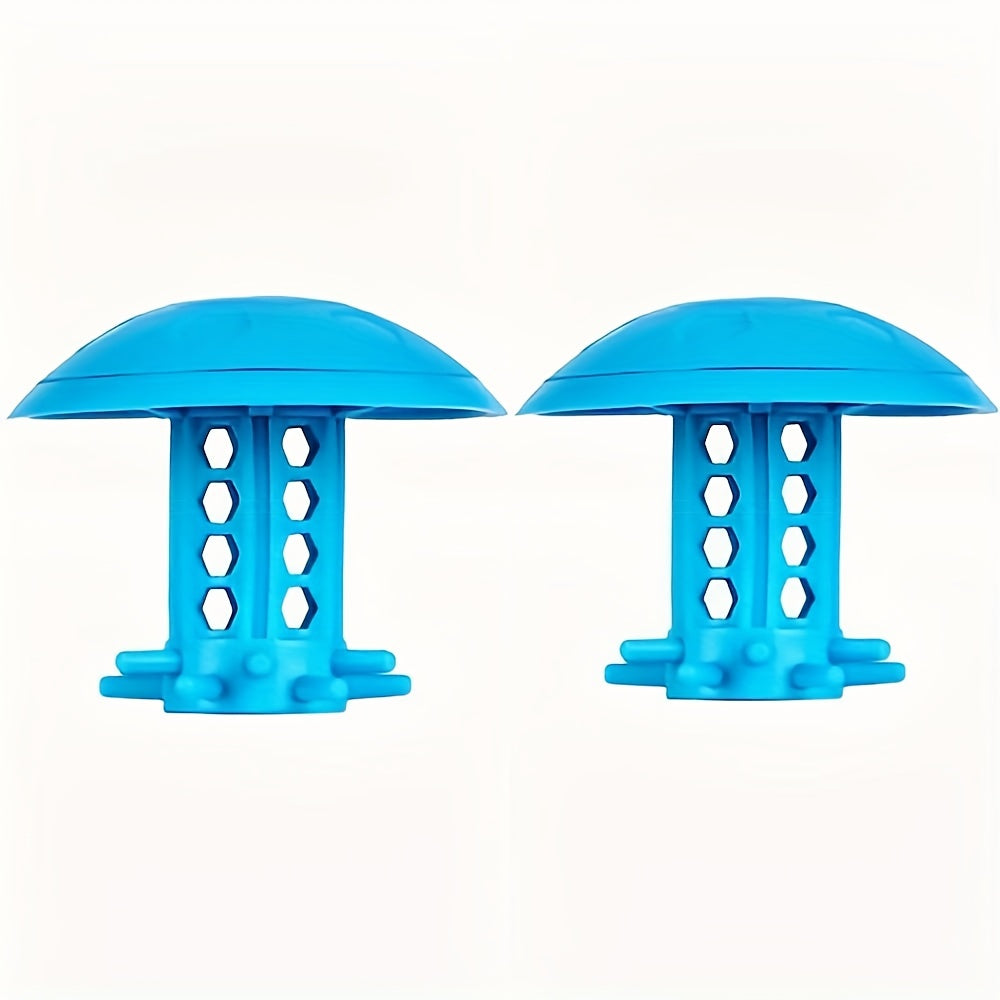 Filtro para cabello en desagüe para bañera y lavabo, conjunto 2 en 1, reutilizable, fácil de limpiar