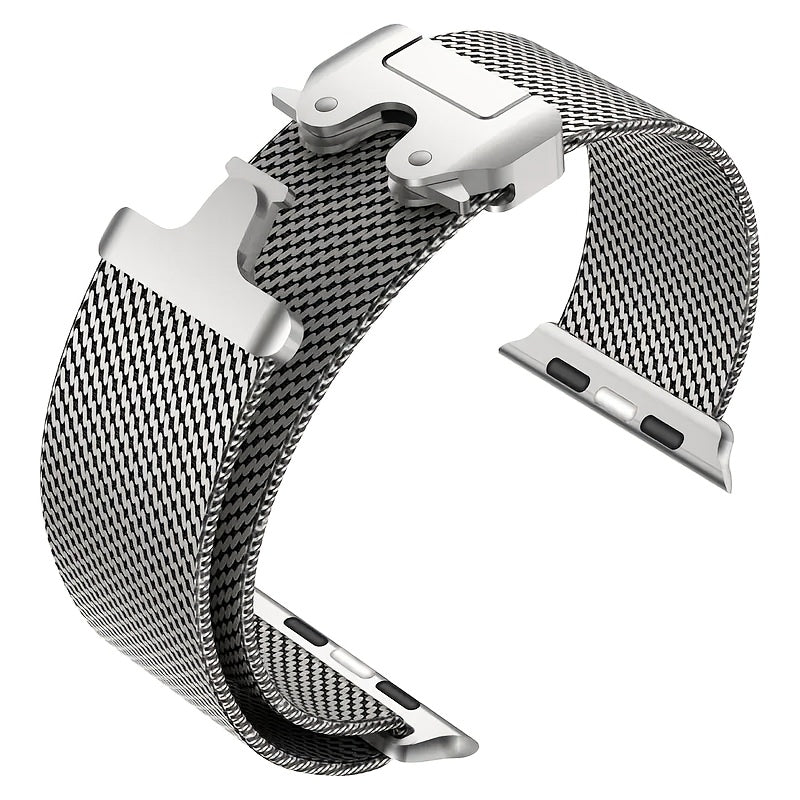 Stainless Steel Milanese Loop Watch Band for Apple Watch Series 4-10 Ultra 2 49mm 44mm 45mm