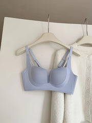 Wireless Push-Up Bra with Mesh Detail High Support Natural Look