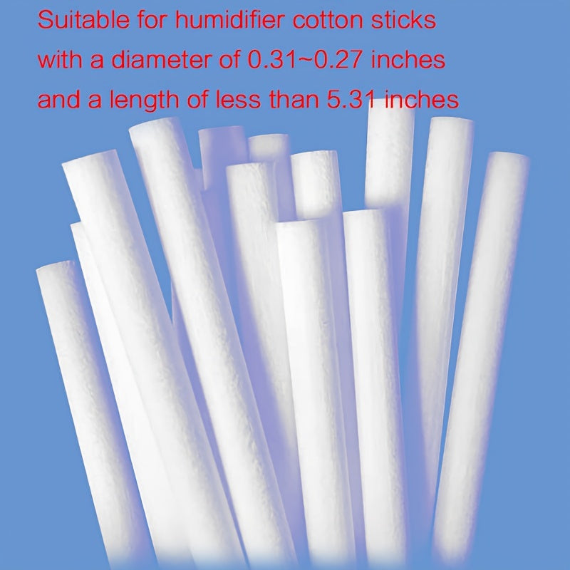 Adjustable Length Humidifier Filter Sticks Set of 5-50 Plastic Replacement Cartridges No Batteries Needed
