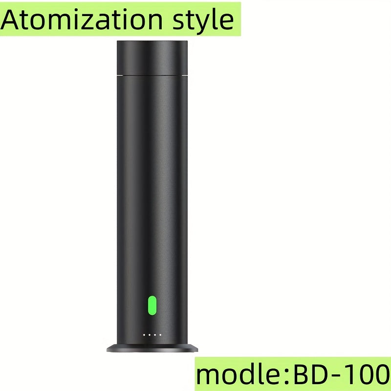 Cylinder Aromatherapy Diffuser USB Ultrasonic Mist Waterless Air Freshener for Home Office Hotel