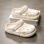 Zapatillas ligeras beige de EVA para niños, para niños y niñas, para todas las estaciones, antideslizantes, para interiores y exteriores