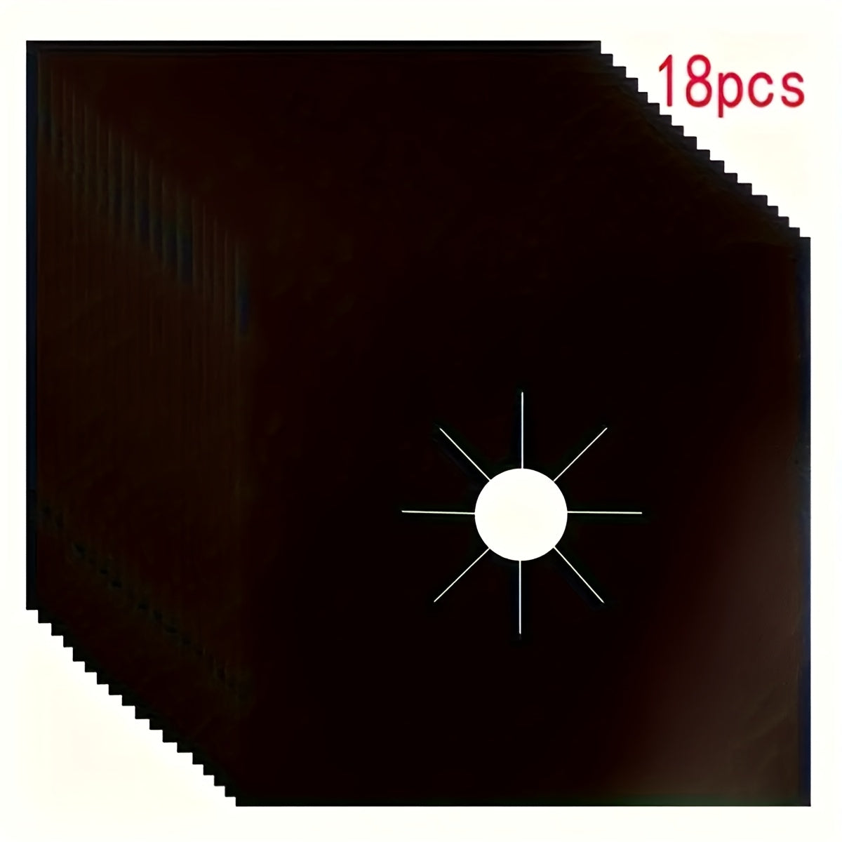 Gaz pechka himoya yostig'i 4, 6, 8, 10 yoki 18 dona to'plamlarda, pechka yonish joylarini qoplaydi va yopishmaydigan himoya ta'minlaydi.