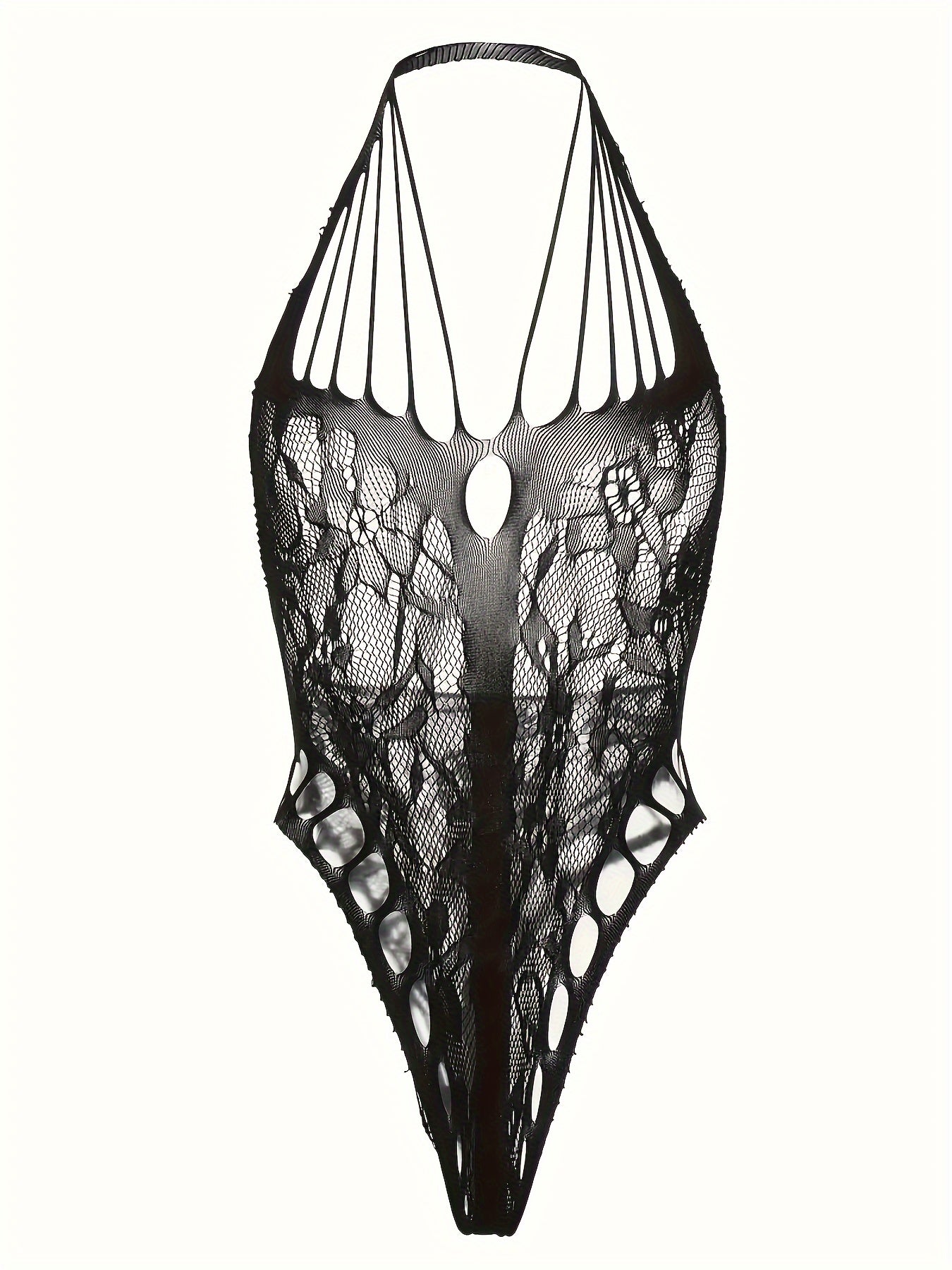 Women’s Jacquard Corset Top Light Support Hollow Knit Polyamide Elastane Lingerie