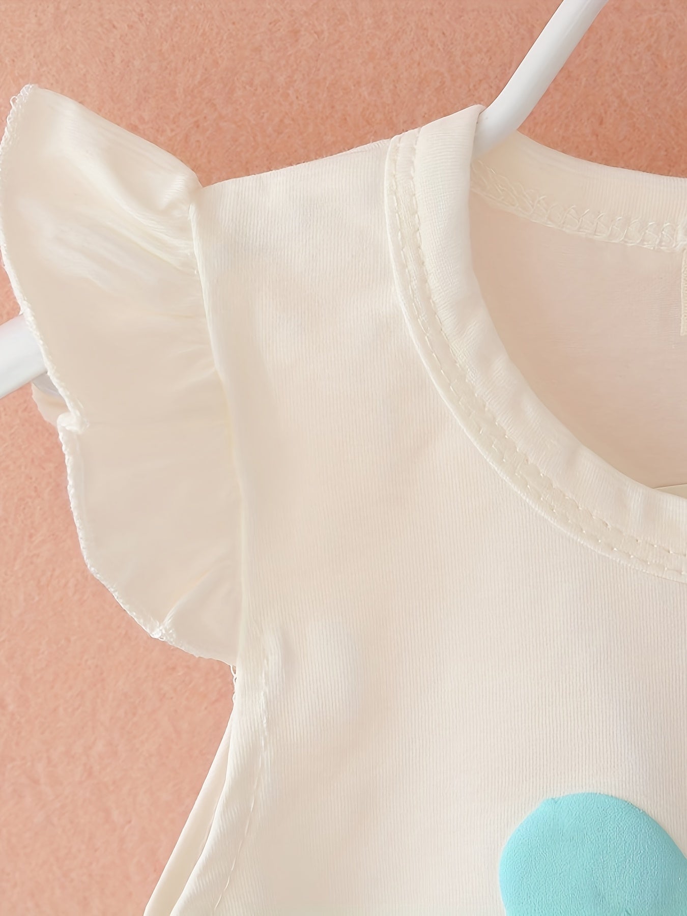 Girls Summer Two-Piece Set Cotton Sunflower Print Top and Shorts Casual Outdoor Wear