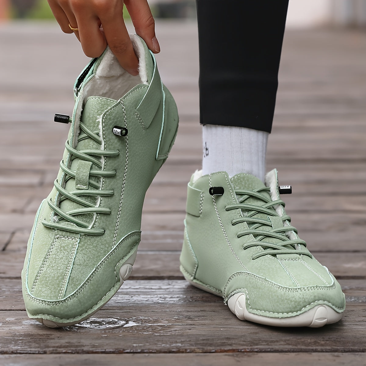 Women’s Winter Ankle Boots Synthetic Cushioned Non-Slip Casual Stylish